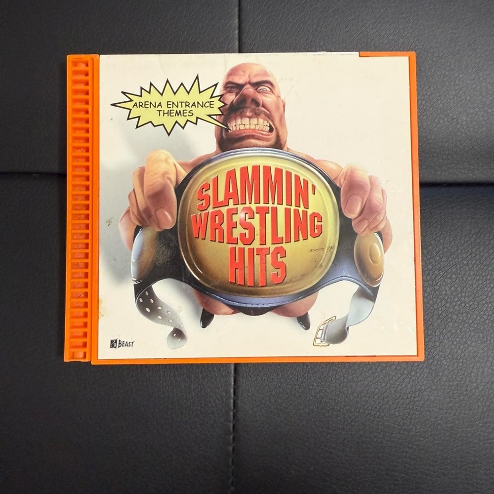 Vintage 1999 Slammin’ Wrestling Hits Arena Entrance Music CD WWF WCW(untested)